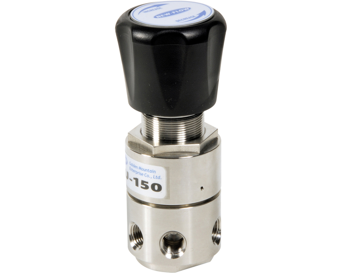 Stainless steel pressure reducing valve PRU NPT 1/4'' 400 bar - 0-170 bar